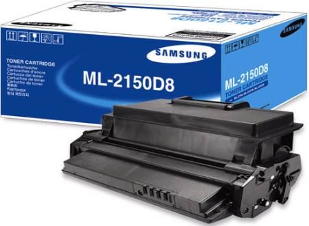 Samsung ML-2150D8 Black Toner Cartridge For use with Samsung ML-2150, ML-2151N and ML-2152W Printers, Up to 8000 pages at 5% Coverage, New Genuine Original Samsung OEM Brand, UPC 635753622218 (ML2150D8 ML 2150D8 ML-2150-D8 ML-2150)