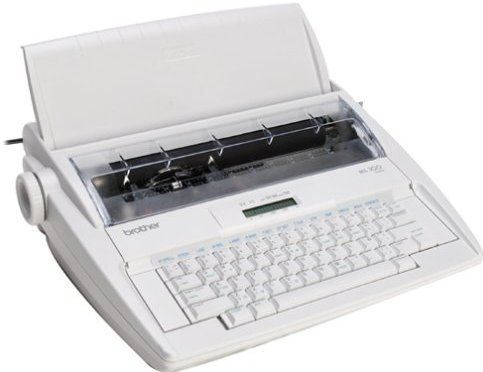Brother ML-300 Multilingual Portable Daisy Wheel Display Typewriter with Dictionary, 16 character LCD display for error checking, Supports English Spanish Portuguese & French (ML300 ML 300 ML30 ML-30)