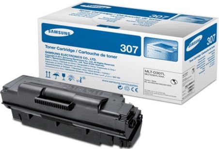 Samsung MLT-D307L Black Toner Cartridge For use with Samsung ML-4512ND, ML-5012ND and ML-5017ND Printers, Up to 15000 pages at 5% Coverage, New Genuine Original Samsung OEM Brand, UPC 635753627374 (MLTD307L MLT D307L ML-TD307L MLTD-307L)