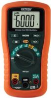 Extech MM750W-NIST Wireless Datalogging CAT IV True RMS Multimeter with Certificate Traceable to NIST, Wireless DMM Function with Bluetooth Datalogging Module Transmits Readings to iOS and Android Devices for Remote Viewing Using the Free App, Type K Temperature Function, 6000 Count Backlit LCD Display, ±0.6% Basic DCV Accuracy, UPC 793950387511 (MM750WNIST MM750W NIST MM-750W-NIST MM 750W) 