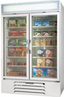 Beverage Air MMF49-1-W-LED Marketmax 2 Glass Door Merchandising Freezer with LED Lighting and Swing Doors , 13.8 Amps, 60 Hertz, 1 Phase, 115 Volts, Doors Access Type, 49 Cubic Feet Capacity, White Color, Bottom Mounted Compressor, Swing Door Style, Glass Door Type, 3/4 Horsepower, Freestanding Installation Type, 2 Number of Doors, 10 Number of Shelves, 2 Sections, 61.75" H x 49" W x 28.50" D Interior Dimension, 78" H x 52" W x 33.75" D (MMF49-1-W-LED MMF49 1 W LED MMF491WLED) 