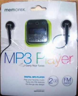 Memorex MMP8020 Refurbished Digital MP3 Player, Built-in 2GB flash memory, FM radio, 2-line reverse OLED display, Plays MP3, WMA, and WMA-DRM 10, Equalizer with presets, Uses lithium-ion battery for up to 12 hours of playback time, Supports USB mass storage, Upgradeable firmware, Hi-speed USB 2.0 interface, 3.5mm headphone jack (MMP-8020 MMP 8020 MM-P8020)