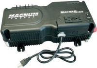 Magnum Energy MMS1012-G MMS Series 1000 Watt, 12V Inverter/50 Amp PFC Charger with GFCI and 3 ft. AC Cord, Input battery voltage range 9 - 17 VDC, Nominal AC output voltage 120 VAC +/- 5%, Output frequency and accuracy 60 Hz +/- 0.1%, Rated input battery current 133 ADC, Inverter efficiency (peak) 87%, Transfer time 16 msecs (MMS1012G MMS1012 MMS-1012G MMS 1012G)  
