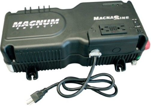 Magnum Energy MMS1012-G MMS Series 1000 Watt, 12V Inverter/50 Amp PFC Charger with GFCI and 3 ft. AC Cord, Input battery voltage range 9 - 17 VDC, Nominal AC output voltage 120 VAC +/- 5%, Output frequency and accuracy 60 Hz +/- 0.1%, Rated input battery current 133 ADC, Inverter efficiency (peak) 87%, Transfer time 16 msecs (MMS1012G MMS1012 MMS-1012G MMS 1012G) 