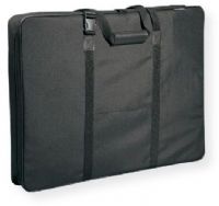Prestige MN2331 Carry All Soft Sided Art Portfolio 23" x 31"; Constructed from lightweight, black, water resistant nylon, this soft art portfolio keeps important projects safe and organized; Wire sewn frame helps the portfolio to maintain form; Rubber feet protects portfolio from wear; UPC 088354949466 (MN2331 MN-2331 PORTFOLIOMN-2331 PRESTIGEMN2331 PRESTIGE-MN2331 PRESTIGE-MN-2331) 
