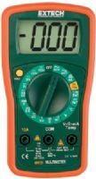Extech MN35 Manual Ranging Mini MultiMeter, Large easy to read digital display, Measure AC and DC Voltage to 600V, DC Current function to 10A, Thermocouple Temperature measurements to 1400°F (750°C), Resistance tests with Continuity and Diode functions, Manual ranging with 9V and 1.5V Battery test, UPC 793950380352 (MN-35 MN 35) 
