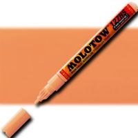 Molotow 127214 Extra Fine Tip, 2mm, Acrylic Pump Marker, Peach Pastel; Premium, versatile acrylic-based hybrid paint markers that work on almost any surface for all techniques; Patented capillary system for the perfect paint flow coupled with the Flowmaster pump valve for active paint flow control makes these markers stand out against other brands; EAN 4250397600178 (MOLOTOW127214 MOLOTOW 127214 M127214 ACRYLIC PUMP MARKER ALVIN PEACH PASTEL) 