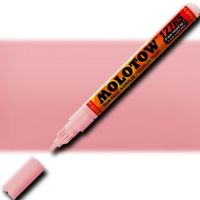 Molotow 127227 Extra Fine Tip, 2mm, Acrylic Pump Marker, Pale Pink Skin; Premium, versatile acrylic-based hybrid paint markers that work on almost any surface for all techniques; Patented capillary system for the perfect paint flow coupled with the Flowmaster pump valve for active paint flow control makes these markers stand out against other brands; EAN 4250397600307 (MOLOTOW127227 MOLOTOW 127227 M127227 ACRYLIC PUMP MARKER ALVIN PALE PINK SKIN) 