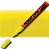Molotow 127229 Extra Fine Tip, 2mm, Acrylic Pump Marker, Neon Yellow Fluorescent; Premium, versatile acrylic-based hybrid paint markers that work on almost any surface for all techniques; Patented capillary system for the perfect paint flow coupled with the Flowmaster pump valve for active paint flow control makes these markers stand out against other brands; EAN 4250397600321 (MOLOTOW127229 MOLOTOW 127229 M127229 ACRYLIC PUMP MARKER ALVIN NEON YELLOW FLUORESCENT) 