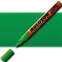 Molotow 127234 Extra Fine Tip, 2mm, Acrylic Pump Marker, Universes Green; Premium, versatile acrylic-based hybrid paint markers that work on almost any surface for all techniques; Patented capillary system for the perfect paint flow coupled with the Flowmaster pump valve for active paint flow control makes these markers stand out against other brands; EAN 4250397600376 (MOLOTOW127234 MOLOTOW 127234 M127234 ACRYLIC PUMP MARKER ALVIN UNIVERSE GREEN) 