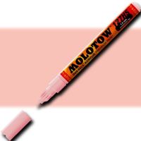 Molotow 127427 Crossover Tip Acrylic Pump Marker, 1.5mm, Pale Pink Skin Pastel; Premium, versatile acrylic-based hybrid paint markers that work on almost any surface for all techniques; Patented capillary system for the perfect paint flow coupled with the Flowmaster pump valve for active paint flow control makes these markers stand out against other brands; EAN 4250397610177 (MOLOTOW127427 MOLOTOW 127427 M127427 ACRYLIC MARKER 1.5mm PALE PINK SKIN PASTEL) 