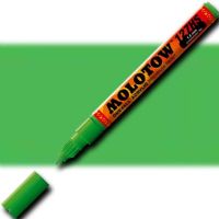 Molotow 127434 Crossover Tip Acrylic Pump Marker, 1.5mm, Universes Green; Premium, versatile acrylic-based hybrid paint markers that work on almost any surface for all techniques; Patented capillary system for the perfect paint flow coupled with the Flowmaster pump valve for active paint flow control makes these markers stand out against other brands; EAN 4250397610245 (MOLOTOW127434 MOLOTOW 127434 M127434 ACRYLIC MARKER 1.5mm UNIVERSES GREEN) 