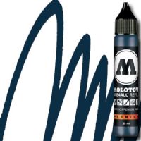 Molotow 693027 Acrylic Marker Refill, 30ml, Petrol; Premium, versatile acrylic-based hybrid paint markers that work on almost any surface for all techniques; Patented capillary system for the perfect paint flow coupled with the Flowmaster pump valve for active paint flow control makes these markers stand out against other brands; All markers have refillable tanks with mixing balls; EAN 4250397601694 (MOLOTOW693027 MOLOTOW 693027 ACRYLIC MARKER 30ML PETROL) 