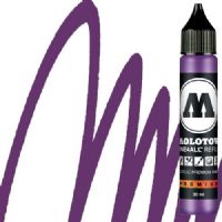 Molotow 693042 Acrylic Marker Refill, 30ml, Violet HD Currant; Premium, versatile acrylic-based hybrid paint markers that work on almost any surface for all techniques; Patented capillary system for the perfect paint flow coupled with the Flowmaster pump valve for active paint flow control makes these markers stand out against other brands; All markers have refillable tanks with mixing balls; EAN 4250397601700 (MOLOTOW693042 MOLOTOW 693042 ACRYLIC MARKER 30ML VIOLET HD CURRANT) 