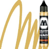 Molotow 693115 Acrylic Marker Refill, 30ml, Vanilla Pastel; Premium, versatile acrylic-based hybrid paint markers that work on almost any surface for all techniques; Patented capillary system for the perfect paint flow coupled with the Flowmaster pump valve for active paint flow control makes these markers stand out against other brands; All markers have refillable tanks with mixing balls; EAN 4250397601786 (MOLOTOW693115 MOLOTOW 693115 ACRYLIC MARKER 30ML VANILLA PASTEL) 