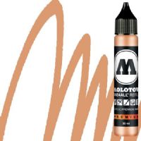 Molotow 693117 Acrylic Marker Refill, 30ml, Peach Pastel; Premium, versatile acrylic-based hybrid paint markers that work on almost any surface for all techniques; Patented capillary system for the perfect paint flow coupled with the Flowmaster pump valve for active paint flow control makes these markers stand out against other brands; All markers have refillable tanks with mixing balls; EAN 4250397601793 (MOLOTOW693117 MOLOTOW 693117 ACRYLIC MARKER 30ML PEACH PASTEL) 