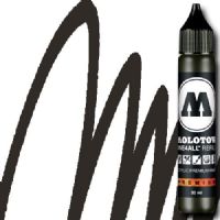 Molotow 693180 Acrylic Marker Refill, 30ml, Signal Black; Premium, versatile acrylic-based hybrid paint markers that work on almost any surface for all techniques; Patented capillary system for the perfect paint flow coupled with the Flowmaster pump valve for active paint flow control makes these markers stand out against other brands; All markers have refillable tanks with mixing balls; EAN 4250397601830 (MOLOTOW693180 MOLOTOW 693180 ACRYLIC MARKER 30ML SIGNAL BLUE) 
