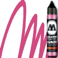 Molotow 693200 Acrylic Marker Refill, 30ml, Neon Pink; Premium, versatile acrylic-based hybrid paint markers that work on almost any surface for all techniques; Patented capillary system for the perfect paint flow coupled with the Flowmaster pump valve for active paint flow control makes these markers stand out against other brands; All markers have refillable tanks with mixing balls; EAN 4250397601847 (MOLOTOW693200 MOLOTOW 693200 ACRYLIC MARKER 30ML NEON PINK) 