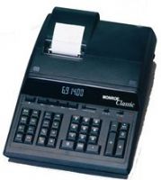 Monroe CLASSIC Printing Claculator, 12 Digit, Heavy-duty, Print/display, 5.0 lps, 2 Memory, Individual keyswitch technology, Time Clock, Crossfooting, Financial Functions, Enclosed paper roll, Black (CLASSIC B CLASSICB MONROECLASSIC MONCLASSICB MONCLASSIC MORCLASSICB) 