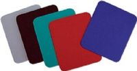 Aidata MP001A-4 Standard Mouse Pad with OPP Bag (Blue, Red, Green, Black and Gray), 6mm EVA foam (260 x 220 x 6mm), Polyester surface for excellent mouse tracking, Non-skid base (MP001A4 MP001A MP001-A4 MP001 A4) 