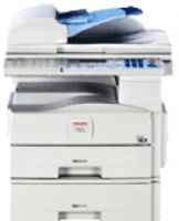 Ricoh MP 161 Aficio Digital Copier Black & White, Resolution 600 x 600 dpi, Speed of 16 ppm, 8.5” x 14” legal size platen, 10-second recovery time, Standard 50-sheet automatic reversing document feeder, Standard automatic duplexing, First-copy-out speed of 7.5 seconds (MP161 MP-161) 