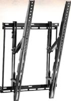 Mustang MP-2TILTPL Professional Series Compound Universal Tilt Portrait Mount, Black, Fits 32” - 63” flat panel displays, Supports up to 175 lbs, Tilts 30° in 5° increments, Includes complete Grade 5 hardware kit, Universal and VESA compliant, Double-stud mounting, Sliding lateral on-wall adjustment, Portrait orientation designed specifically for digital signage (MP2TILTPL MP 2TILTPL OmniMount) 