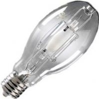 Eiko MP400/BU/ED28/P model 06479 Metal Halide Light Bulb, 400 Watts, Clear Coating, 8.86/225 MOL in/mm, 20000 Average Life, ED-28 Bulb, EX39 Mogul Screw with Long Prong Base, Pulse Start & UV Shielded Special Description, 3.54/90 LCL in/mm, 4000 Color Temperature Degrees of Kelvin, M155/M128/M135/O ANSI Ballast, 65 CRI, BU Burning Position, UPC 031293064790 (06479 MP400BUED28P MP400-BU-ED28-P MP400 BU ED28 P EIKO06479 EIKO-06479 EIKO 06479) 