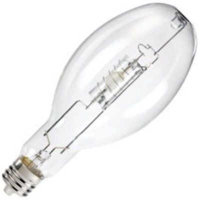 Eiko MP400/BU/P model 06276 Metal Halide Light Bulb, 400 Watts, Clear Coating, 11.73/296 MOL in/mm, 20000 Avg Life, ED-37 Bulb, 41000 Approx Initial Lumens, 28000 Approx Mean Lumens, EX39 Mogul Screw with Long Prong Base, 4000 Color Temperature Degrees of Kelvin, Pulse Start & UV Shielded Special Description, 7.17/182 LCL in/mm, 65 CRI, UPC 031293062765 (06276 MP400BUP MP400-BU-P MP400 BU P EIKO06276 EIKO-06276 EIKO 06276)