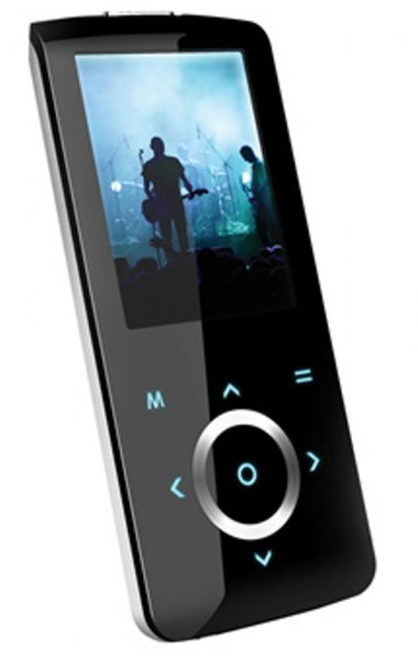 Coby MP-705 Super-Slim MP3 and Video Player with Touchpad Control, Memory Capacity 4GB, 2