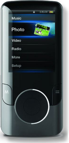 Coby MP707-4G-BLK Video MP3 Player, Black Color; 2.0