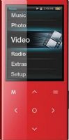 Coby MP757-4GRED Digital Player / Radio, 4 GB Flash Memory, BMP, GIF, JPEG Supported Digital Photo Standards, Lyrics display, text viewer Additional Features, Color Built-in Display, 240 x 320 Resolution, 2.4" Diagonal Size, 2 x right/left channel speaker - built-in Speakers, WMA, MP3, OGG Supported Digital Audio Standards, FLV, AVI, MPEG-4, WMV, VOB Supported Digital Video Standards, Radio - digital - FM Type (MP7574GRED MP757-4GRED MP757 4GRED MP7574GB MP757-4GB MP757 4GB) 