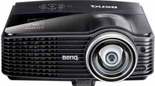 BenQ MP776 ST Ultra Short Throw DLP Projector, 1024 x 768 XGA Native Resolution, 786,432 Number of Pixels, 3500 ANSI Lumens Lumens Brightness, 2400:1 (Full on/Full off) Contrast Ratio, 4:3 (16:9 Selectable) Aspect Ratio, 720p, 1080i, 1080p HDTV Compatibility, F = 2.6, f = 6.9 mm Lens, Manual/None Focus/Zoom Adjusting, None Lens Shift, 61  300