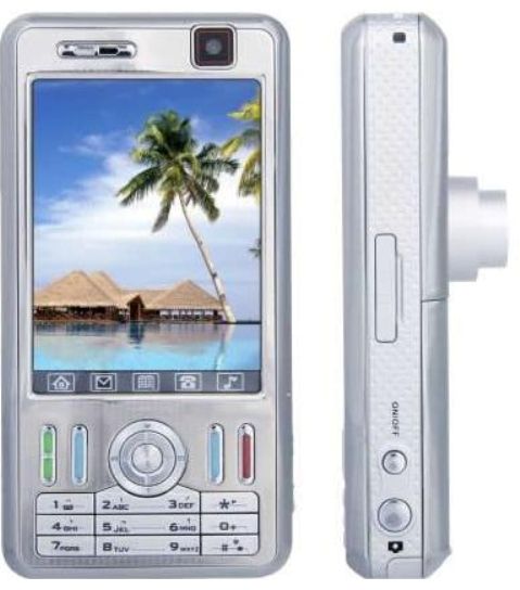 Coby MP-999 model MP9 GSM Unlocked Cell Phone, Celular GSM Tribanda, DUAL CHIP, Visor de 3,0