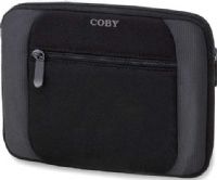 Coby MPACASE8 Neoprene Protective Case, Cushioned Durable Neoprene, Fits most Tablets with up to a 8.0" screen, Adjustable Internal Strap for 4:3 or Widescreen, Side zipper pocket for accessories, Convenient Carrying Strap, UPC 716829747803 (MPACASE 8 MPACASE-8) 