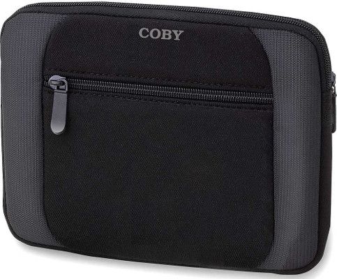 Coby MPACASE8 Neoprene Protective Case, Cushioned Durable Neoprene, Fits most Tablets with up to a 8.0