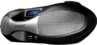 Coby MPCD100BLK Bluetooth Portable Boombox, Black; Stream Music Wirelessly From Smartphones, Tablets, And Other Bluetooth Enabled Devices; AM/FM stereo digital PLL tuning; High Contrast Large LCD Display; Foldable Handle; Top loading CD Player; Reads CD readable discs; CD/MP3 USB playback; 3.5mm AUX Input; Dimensions (HxWxD) 9" x 13" x 2.9"; Weight 3 lbs 3.2 oz; UPC 812180025618 (MPCD-100-BLK MPCD-100BLK MPCD100-BLK MPCD100 MPCD100BK) 