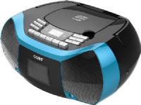 Coby MPCD102-BLU CD Cassette Radio Player and Recorder with MP3 and USB, Blue, AM/FM stereo digital PLL tunning, 6 key auto stop cassette recorder, High contrast large LCD display, Reads CD-Readable-(CD-R) discs, CD-MP3/USB Playback capability, High-output stereo speakers will fill your home with dynamic audio, UPC 812180026011 (MPCD102BLU MPCD102 BLU MPCD-102-BLU MPCD 102-BLU)  
