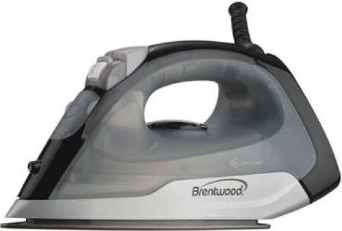 Brentwood Appliances MPI-53 Non-Stick Steam/Dry, Spray Iron in Black; Full Size; Black Finish; Adjustable Heat Control; Dry, Steam,Spray Settings; Variable Steam Settings; See Through Water Compartment; Non Stick Coating; Power Light Indicator; Power: 1000 Watts; Approval Code: cETL; Item Weight: 1.85 lbs; Item Dimension (LxWxH): 10 x 4 x 5; Colored Box Dimension: 10.5 x 5 x 5.25; Case Pack: 10; Case Pack Weight: 19.35 lbs; Case Pack Dimension: 23 x 11 x 11 (MPI53 MPI-53 MPI-53)