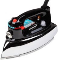 Brentwood MPI-70 Classic Non-Stick Steam/Dry Iron, Black, 1100 Watts Power, Chrome-Plated Metal Body, Adjustable Heat Control, Dry/Steam Settings, Polished Soleplate, Water Window, cUL Approval Code, Dimension (LxWxH) 9.5 x 4.75 x 5.5, Weight 3.0 lbs., UPC 710108001242 (MPI70 MPI 70 MP-I70)  
