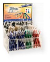 Marvy MR920-12D Reminisce Gel Excel Pen Display including 144 Pens; Contents 24 gold, 12 silver, 12 white, 48 black, 12 red, 24 blue, 12 green color pens; Shipping dimensions 10.5 x 6.5 x 11.0 inches; Shipping weight 5.66 lbs; UPC 028617980201 (VIN-MR920-12D ALN-MR920-12D MR92012D MR-92012D MR92012-D ALVIN DRAWING ARTIST ARTWORK) 