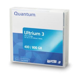 Quantum MR-L3MQN-01 LTO Ultrium 3 Tape Cartridge, 400GB Native / 800GB Compressed (MRL3MQN01 MR L3MQN 01 MRL3MQN)