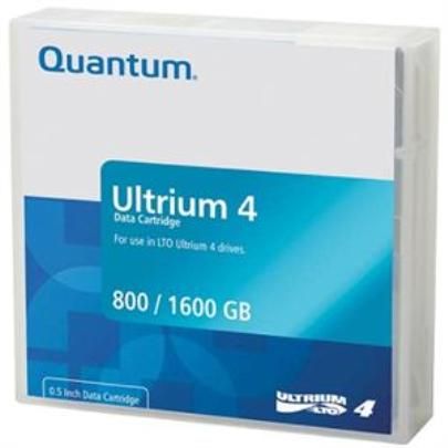 Quantum MR-L4MQN-01 Standard LTO Ultrium 4 800GB/1.6TB Media Cartridge, Up to 800GB native and up to 1600GB compressed, Average 1,000,000+ head passes in office/computer environment, Up to 260 full tape uses, Tape Width 12.65mm (0.50), Up to 240MB/sec for quicker backup and improved cost efficiency (MRL4MQN01 MRL4MQN-01 MR-L4MQN01 MR L4MQN 01)