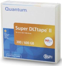 Quantum MR-S2MQN-01 Tape Cartridge, Super DLTtape II 300/600GB Native/Compressed (MRS2MQN01 MR S2MQN 01 MRS2MQN)