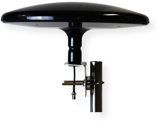 Winegard  MS3005 Amplified 360 Degree TV Antenna; Black; Mileage range: up to 35 miles; Receives VHF and UHF signals; Omni-directional, no rotor needed; Built-in Amplifier; Easily Installed; Includes: Amplified Antenna Head, Mounting Hardware, Power Supply, and Injector; UPC 615798403591 (MS3005 MS-3005 MS3005ANTENNA MS3005-ANTENNA MS3005WINEGARD MS3005-WINEGARD)