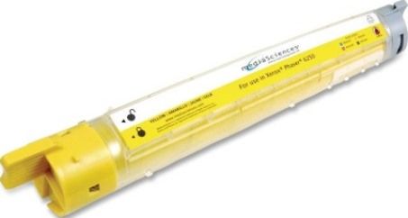 Media Sciences MS625Y High Yield Yellow Toner Cartridge Compatible Xerox 106R00674 For use with Xerox Phaser 6250 Laser Printer, Up to 8000 pages yield based on 5% page coverage (MS-625Y MS 625Y MS625)