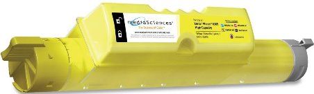 Media Sciences MS636YHC Yellow High Capacity Toner Cartridge Compatible Xerox 106R01220 for use with Xerox Phaser 6360 Color Laser Printer, Up to 12000 Pages at 5% coverage (MS-636YHC MS 636YHC MS636-YHC MS636 YHC)