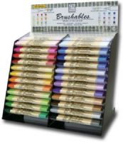 Zig MS-7700/DP12D Brushables, Marker Display Assortment; Two color tones in one marker; Great for layering effects with two tones of the same color housed in one barrel with brush tips on both ends; Water-based pigment ink is photo-safe, lightfast, odorless, xylene and acid-free; UPC 847340007098 (ZIGMS7700DP12D ZIG MS7700DP12D MS 7700DP12D MS 7700 DP12D ZIG-MS7700DP12D MS-7700DP12D MS-7700-DP12D) 