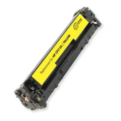 MSE Model MSE0221212142 Remanufactured Extended-Yield Yellow Toner Cartridge To Replace HP CF212A, HP 131A, Canon 131; Yields 2400 Prints at 5 Percent Coverage; UPC 683014202877 (MSE MSE0221212142 MSE 0221212142 MSE-0221212142 CF 212A CF-212A HP131A HP-131A)