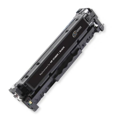 MSE Model MSE0221380162 Remanufactured Extended-Yield Black Toner Cartridge To Replace HP CF380X, HP 312X; Yields 5800 Prints at 5 Percent Coverage; UPC 683014203379 (MSE MSE0221380162 MSE 0221380162 MSE-0221380162 CF 380X CF-380X HP312X HP-312X)