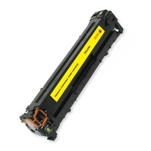 MSE Model MSE022154214 Remanufactured Yellow Toner Cartridge To Replace HP CB542A, HP125A, 1977B001AA, Canon 116; Yields 1400 Prints at 5 Percent Coverage; UPC 683014204192 (MSE MSE022154214 MSE 022154214 MSE-022154214 CB 542A HP 125A CB-542A HP-125A 1977 B001AA 1977-B001AA)